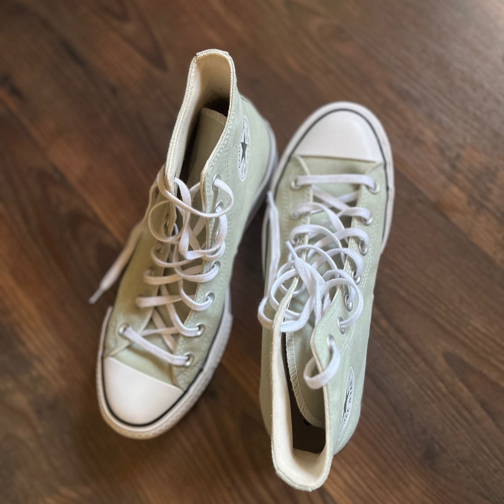 Green Platform Converse - Picture 3 of 7